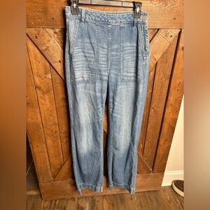 La Vie wide leg relaxed denim jeans